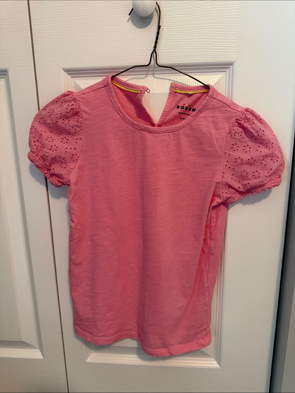 Mini Boden eyelet tee